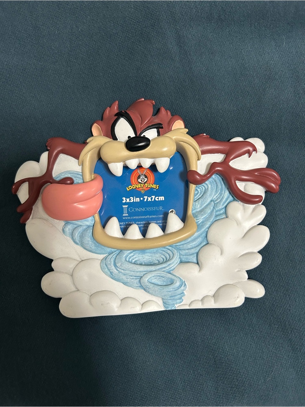 Warner Bros Looney Tunes TAZ Tasmanian Devil Tornado Photo Picture Frame - 2001